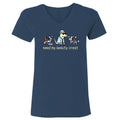 Need My Beauty Crest - Ladies T-Shirt V-Neck