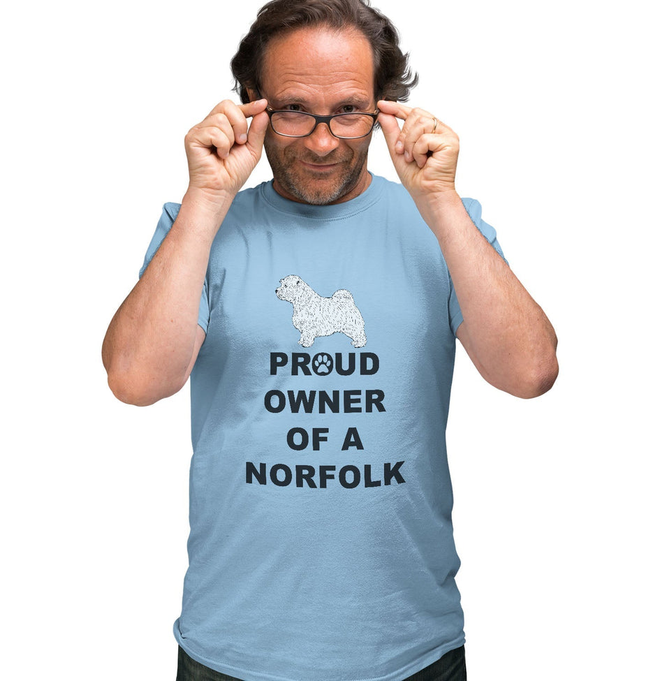 Norfolk Terrier Proud Owner - Adult Unisex T-Shirt