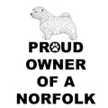 Norfolk Terrier Proud Owner - Adult Unisex Hoodie Sweatshirt