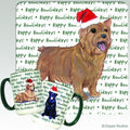 Norwich Terrier Holiday Mug