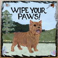 Norwich Terrier Slate Sign