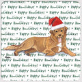 Nova Scotia Duck Tolling Retriever "Happy Howlidays" Coaster