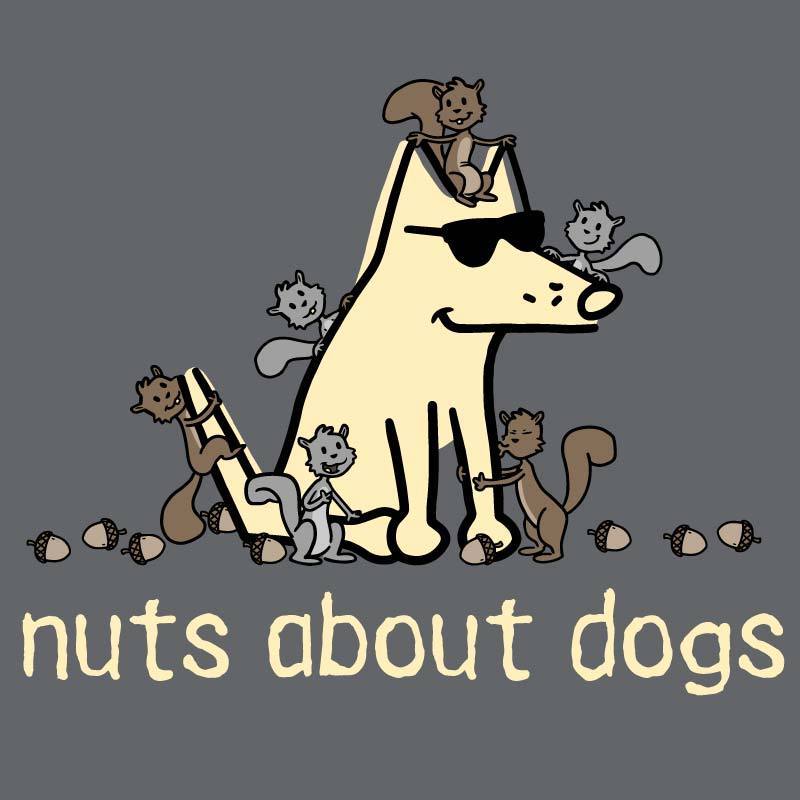 Nuts About Dogs - Sweatshirt Pullover Hoodie