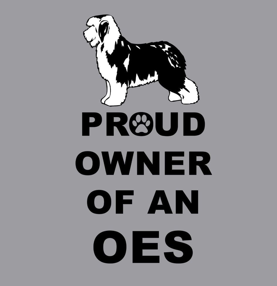 Old English Sheepdog Proud Owner - Adult Unisex Crewneck Sweatshirt