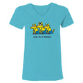 One in a Minion - Ladies T-Shirt V-Neck