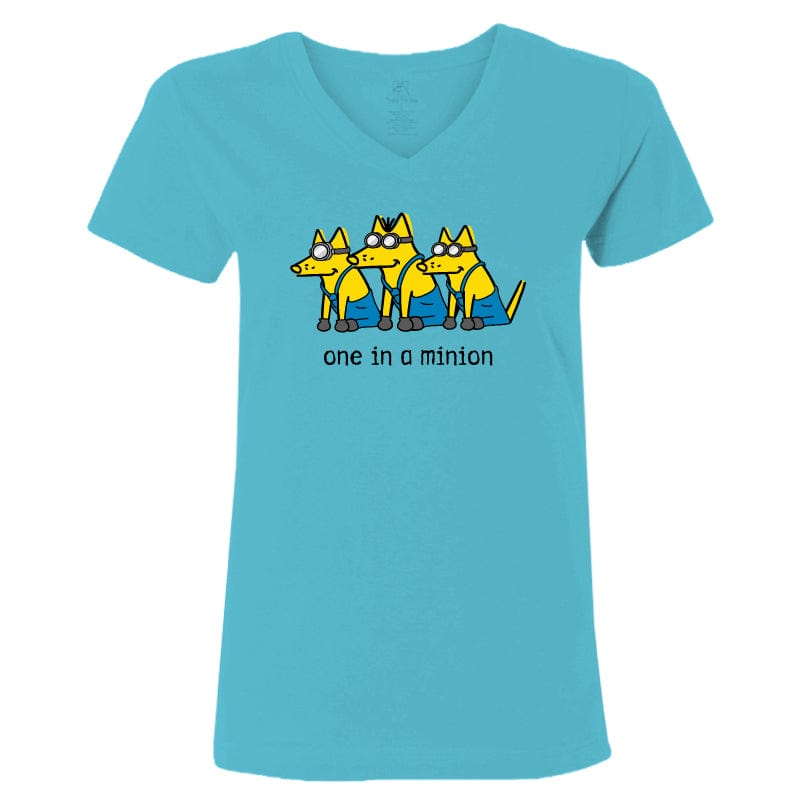 One in a Minion - Ladies T-Shirt V-Neck