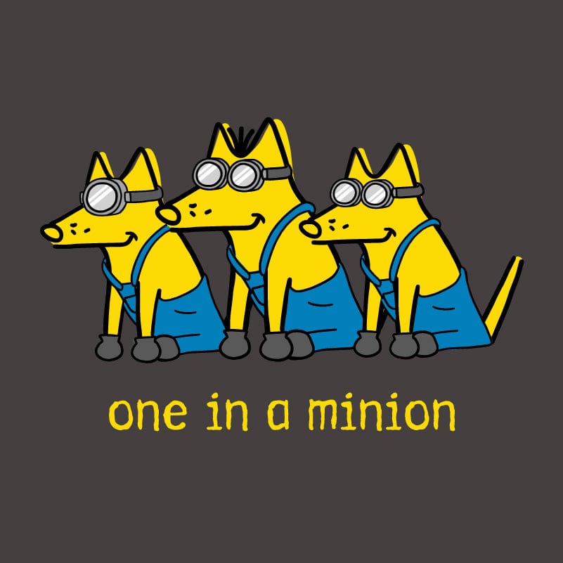 One in a Minion - Ladies Curvy V-Neck Tee