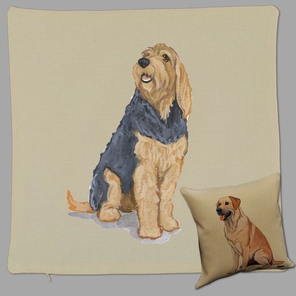 Otterhound Pillow Cover