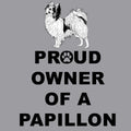 Papillon Proud Owner - Women's V-Neck T-Shirt
