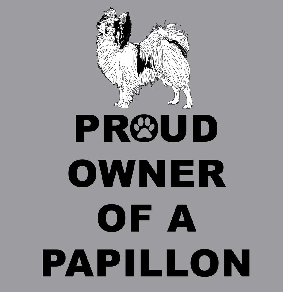 Papillon Proud Owner - Adult Unisex Crewneck Sweatshirt