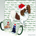 Papillon Holiday Mug