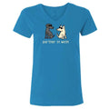Partner in Weim - Ladies T-Shirt V-Neck