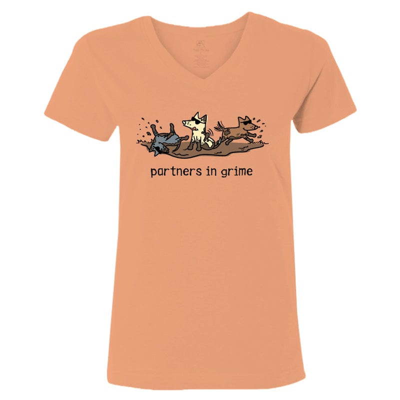 Partners In Grime - Ladies T-Shirt V-Neck