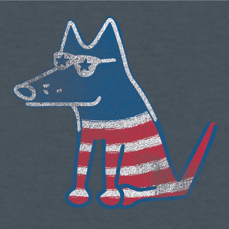 petriotic teddy lightweight t-shirt