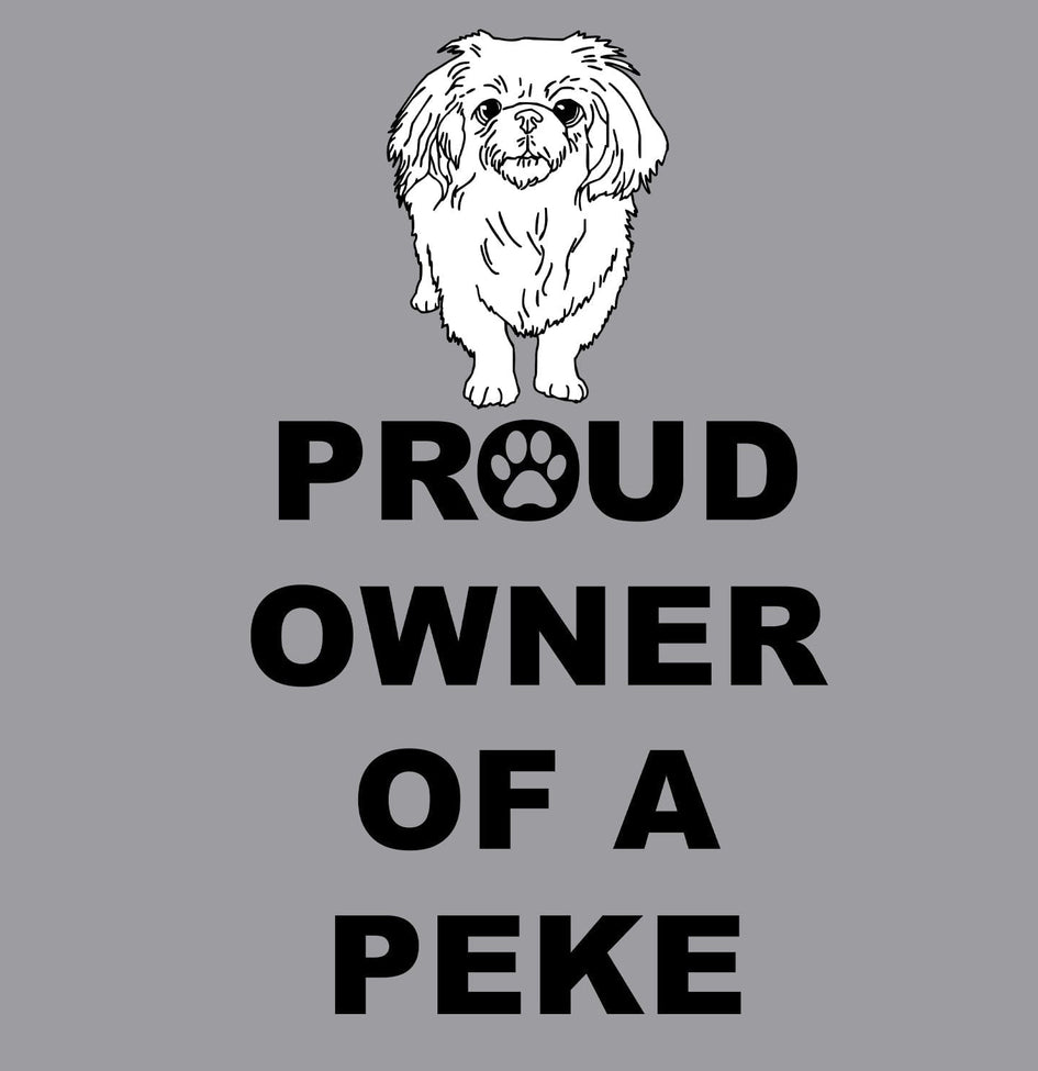 Pekingese Proud Owner - Adult Unisex Hoodie Sweatshirt