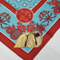 Pekingese Square Silk Scarf