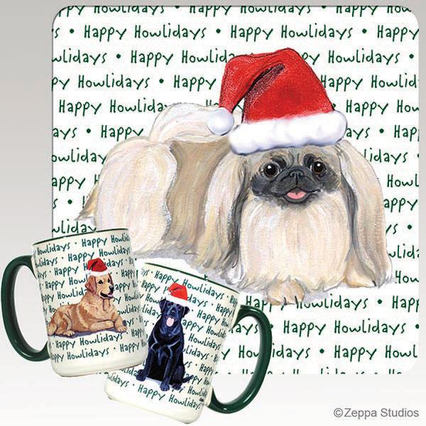 Pekingese Holiday Mug