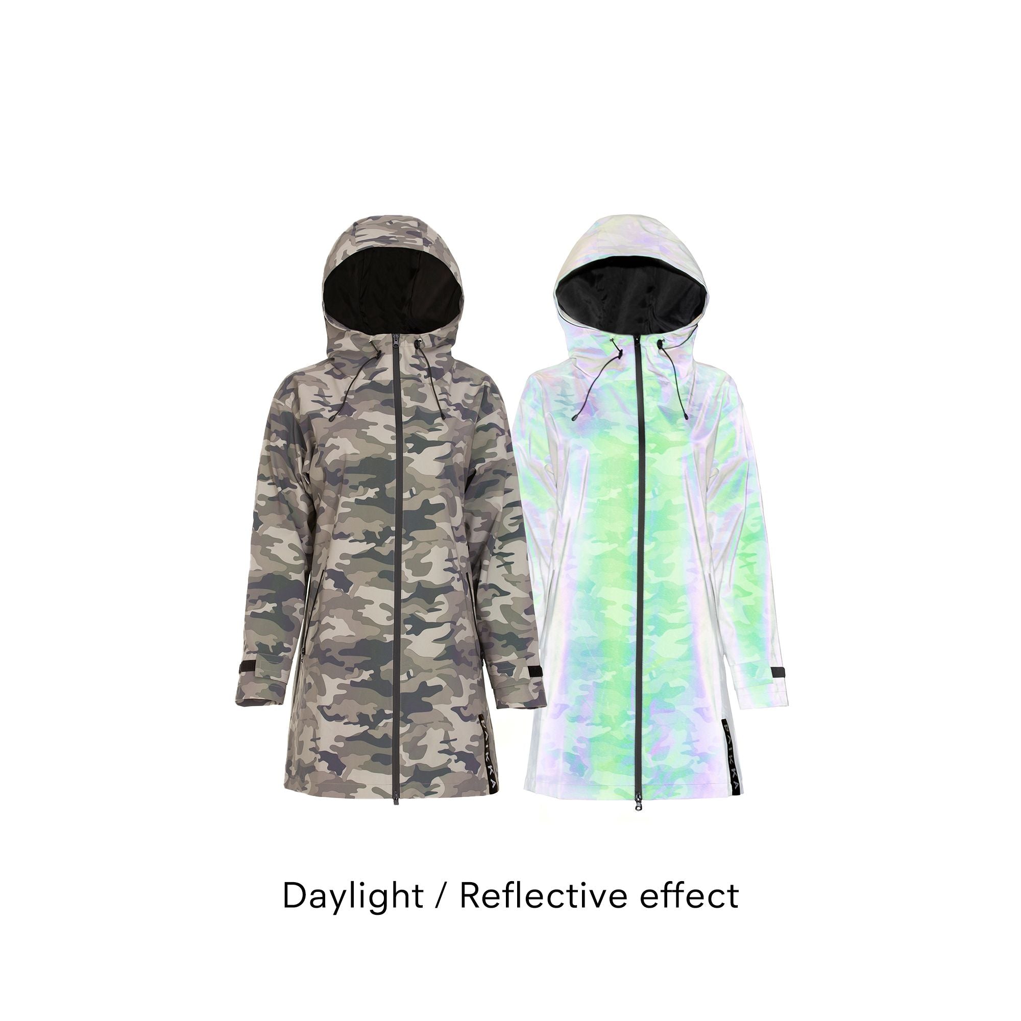 Calvin klein discount reflective raincoat