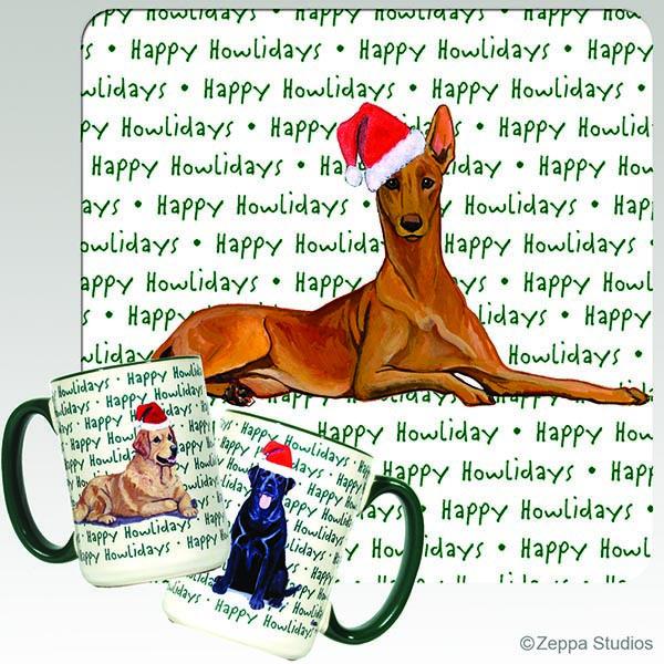 Pharaoh Hound Holiday Mug