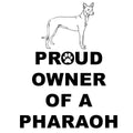 Pharaoh Hound Proud Owner - Adult Unisex Hoodie Sweatshirt