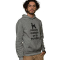 Black Poodle Proud Owner - Adult Unisex Hoodie Sweatshirt