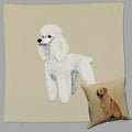 Poodle Pillow Cover