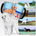 Poodle Scenic Mug