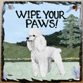 Poodle Slate Sign