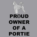 Portuguese Water Dog Proud Owner - Women's V-Neck T-Shirt