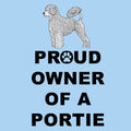 Portuguese Water Dog Proud Owner - Adult Unisex T-Shirt