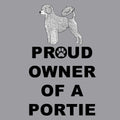 Portuguese Water Dog Proud Owner - Adult Unisex Crewneck Sweatshirt