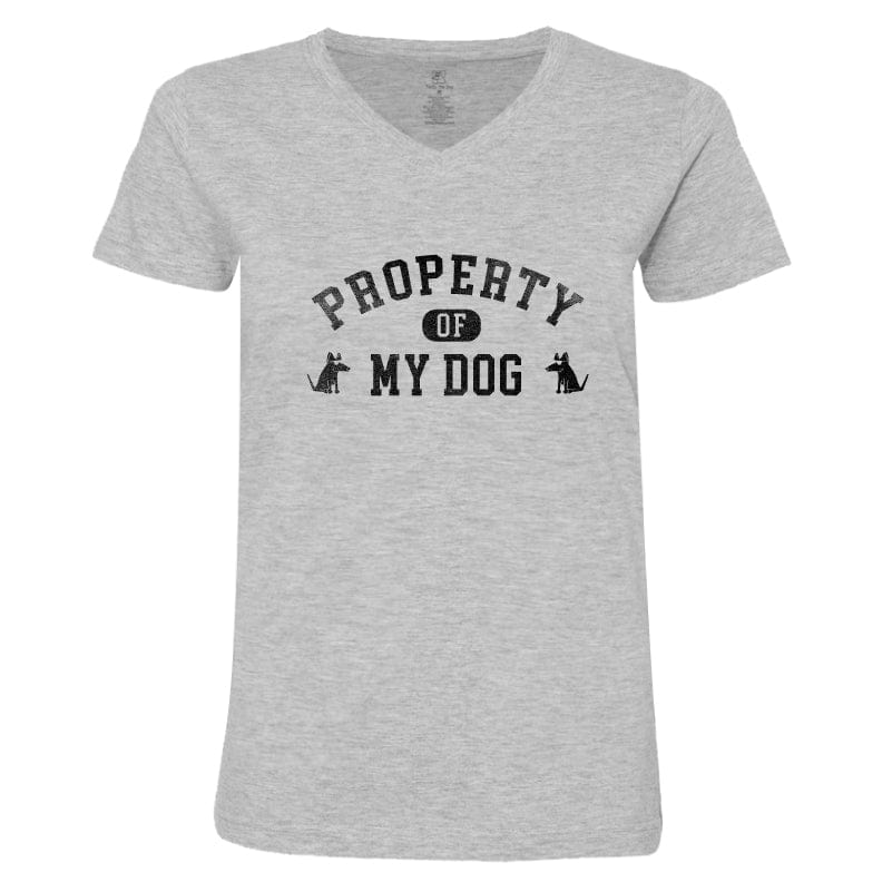 Property of my Dog(s) - Ladies T-Shirt V-Neck