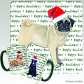 Pug Holiday Mug