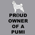 Pumi Proud Owner - Women's V-Neck T-Shirt