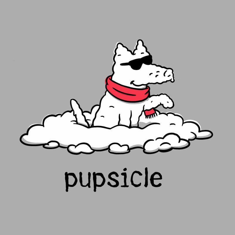 Pupsicle - Ladies T-Shirt V-Neck