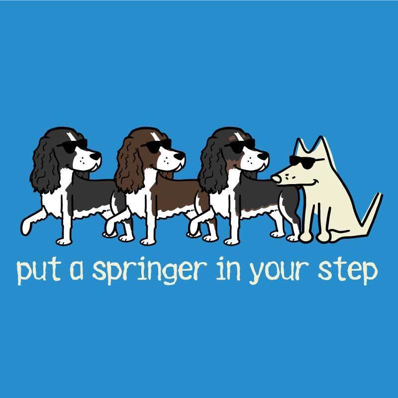 Put A Springer In Your Step - Canvas Tote