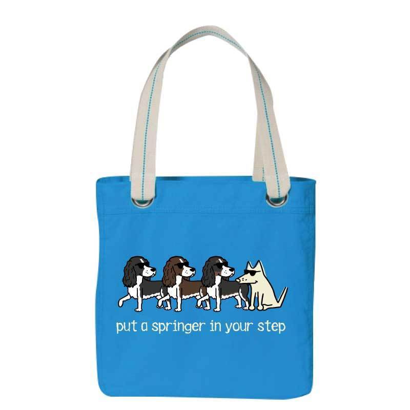 Put A Springer In Your Step - Canvas Tote