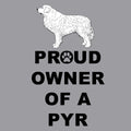 Great Pyrenees Proud Owner - Adult Unisex Crewneck Sweatshirt