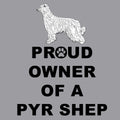 Pyrenean Shepherd Proud Owner - Women's V-Neck T-Shirt