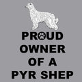 Pyrenean Shepherd Proud Owner - Adult Unisex Crewneck Sweatshirt