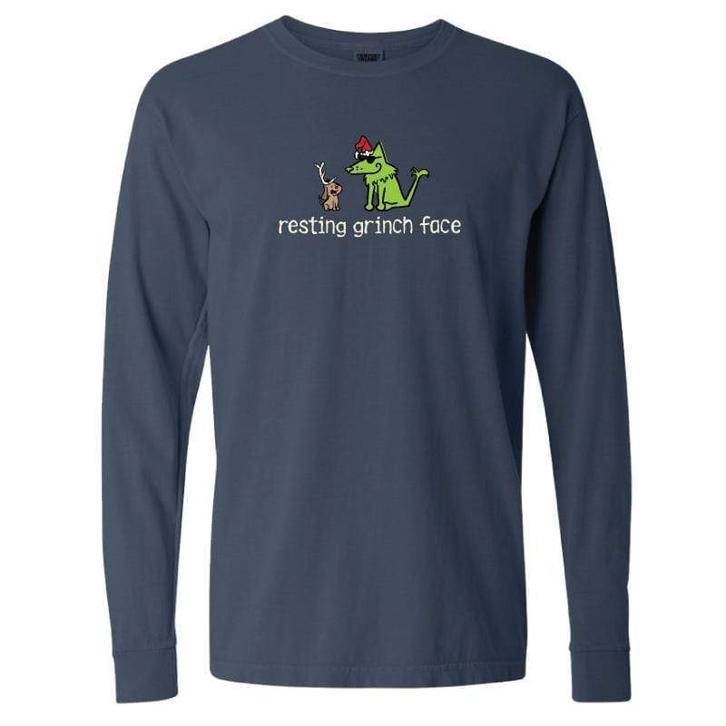 Resting Grinch Face - Classic Long-Sleeve T-Shirt