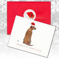 Rhodesian Ridgeback Christmas Note Cards