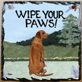 Rhodesian Ridgeback Slate Sign