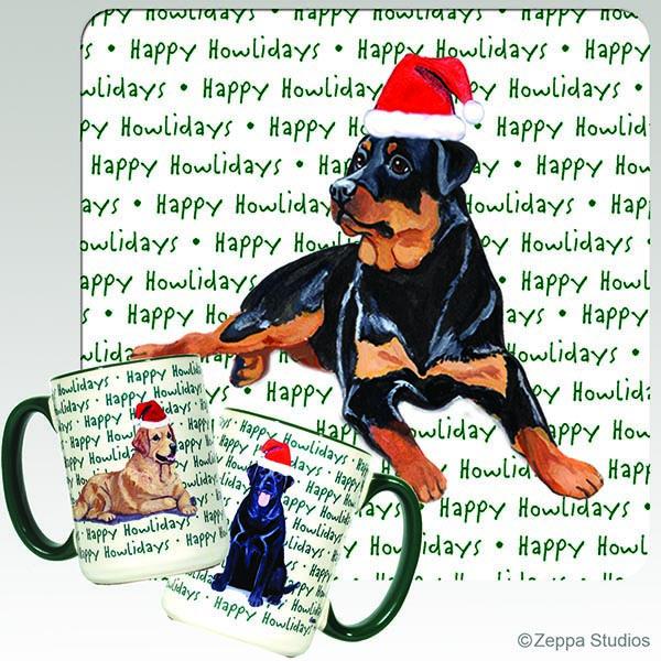Rottweiler Holiday Mug