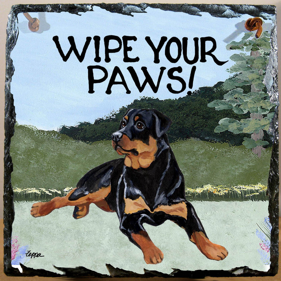 Starting Soon Rottweiler Sign Rottweiler Slate Sign | AKC Shop