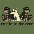 Rottie To The Core  - Lightweight Tee