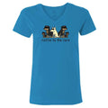 Rottie To The Core - Ladies T-Shirt V-Neck