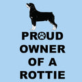 Rottweiler Proud Owner - Adult Unisex T-Shirt