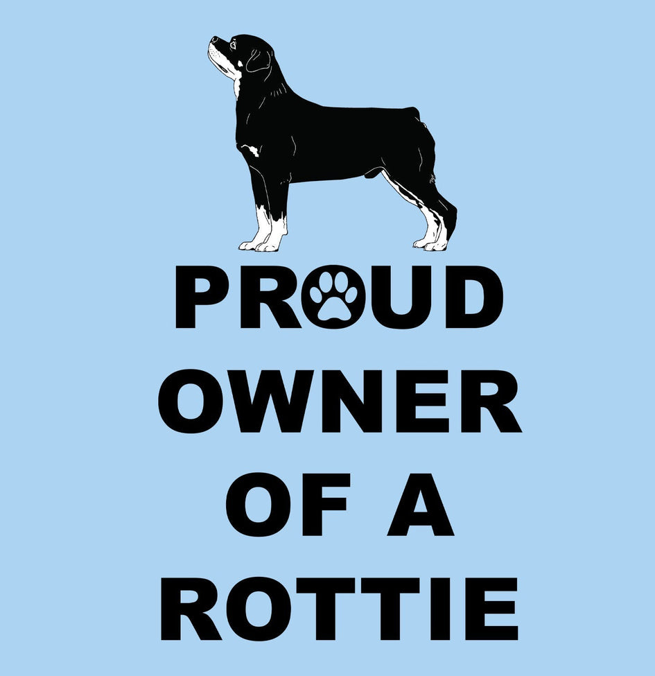 Rottweiler Proud Owner - Adult Unisex T-Shirt