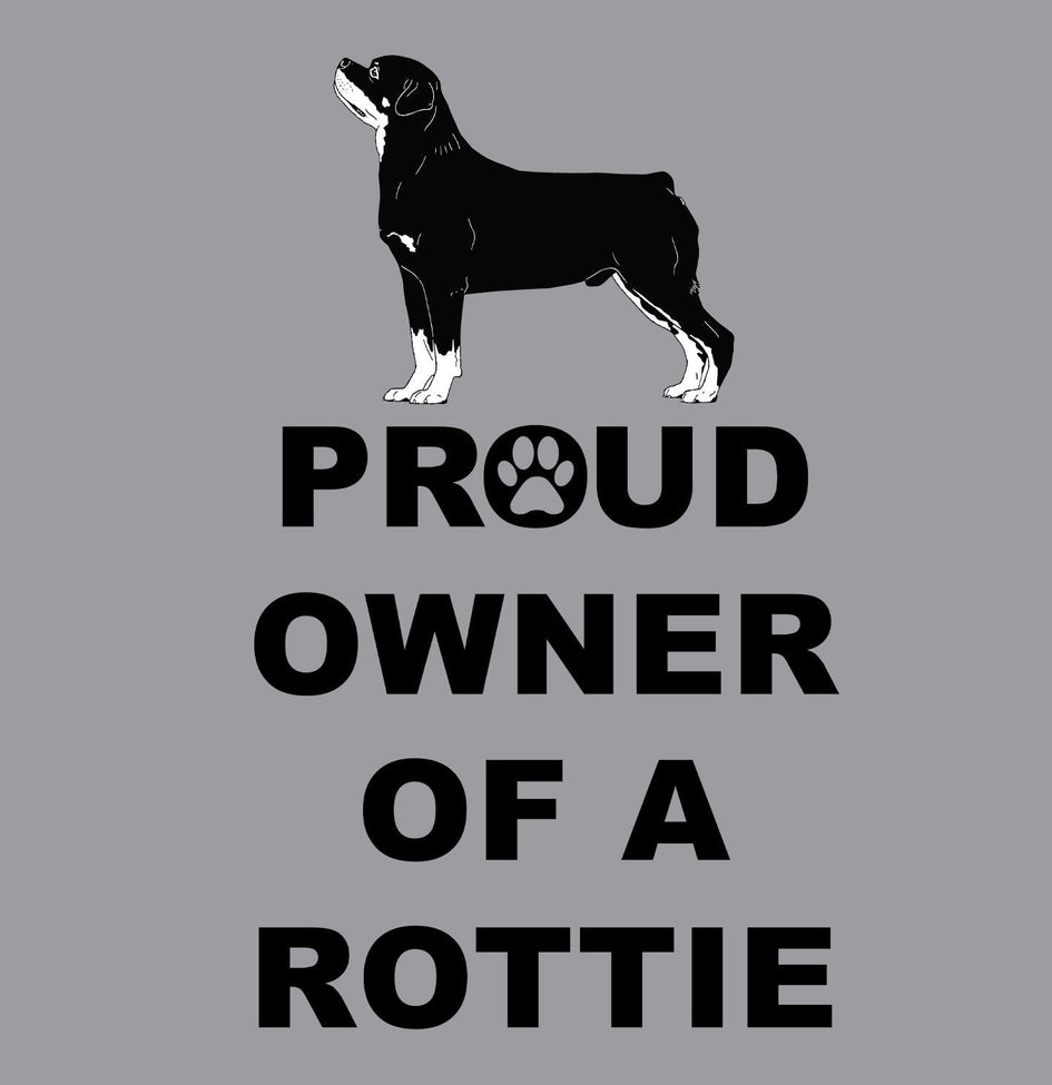 Rottweiler Proud Owner - Adult Unisex Crewneck Sweatshirt